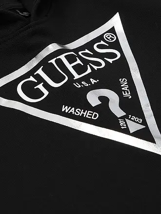 GUESS | Sweat à capuche pour fille - Hoodie | schwarz
